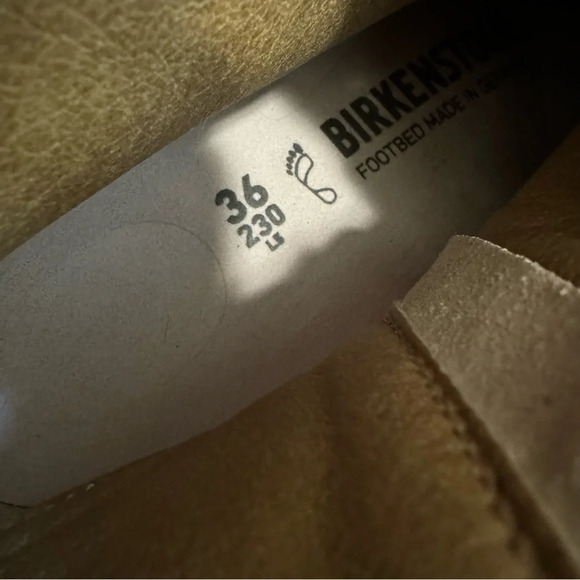 Birkenstock NWT Melrose Slip on Zip Up Ankle Suede Booties - Picture 6 of 7